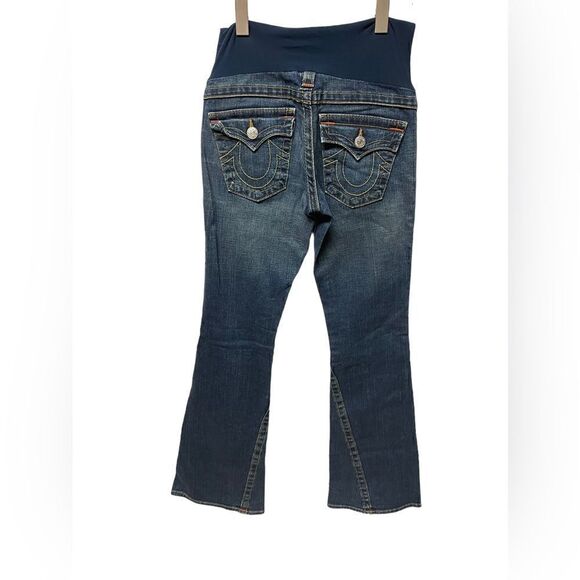A Pea In The Pod True Religion Bootcut Flare Leg Maternity size 31” waist - Picture 5 of 9